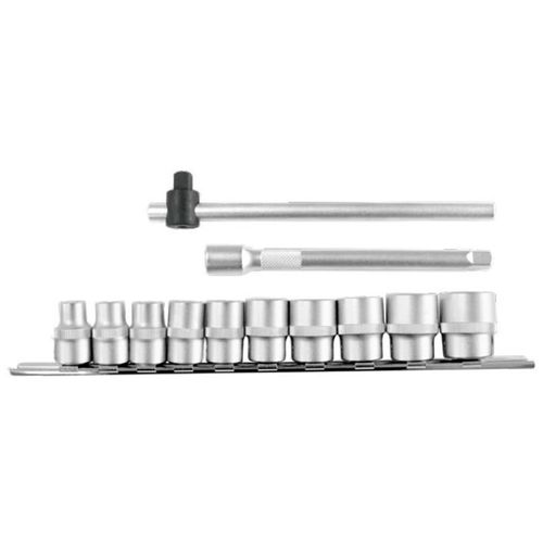 Jogo soquete 3/8 estriado 8-19 mm 12pcs 3300035 Gedore red R58008012
