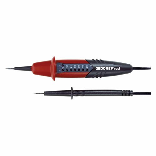 Testador de tensão bipolar 6-400V AC/DC 3301418 Gedore red R38120000