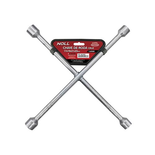 Chave de roda cruz medidas 17-19-21-23 mm Noll 440,0001