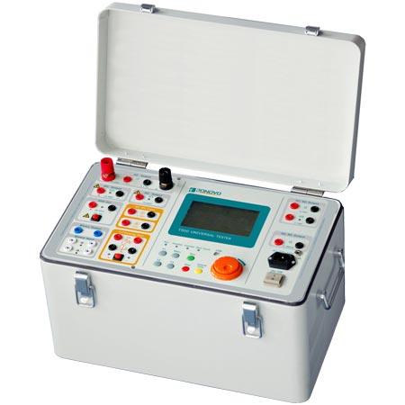 Caixa de calibração de relés monofásica Fonte de corrente de 250A 2000VA Tensão AC 500V ou DC 300V Megabras T200A