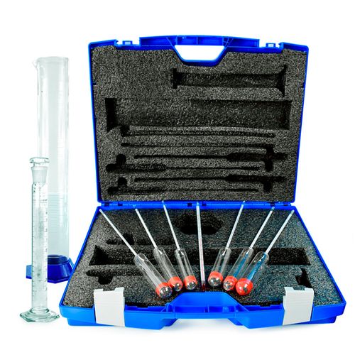 Maletas para transportar instrumentos de vidro jazz maleta azul c/10 prod (prov tampa e base de vidro Incoterm MV.0651.10.01