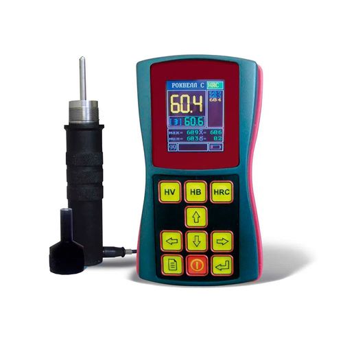 Durômetro Digital Portátil com Ultra-Som Mede Rockwell, Brinell Novotest TEC-TKM-459