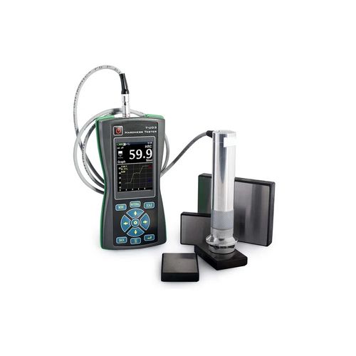 Durômetro Digital Portátil Impedância de Contato Sonda 10N UCI ASTM/A1038 Interface USB e Câmera NOVOTEST T-U3-10N