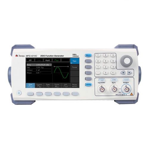 Gerador de função arbitrária 10 Mhz LCD colorido Minipa MFG-4210C