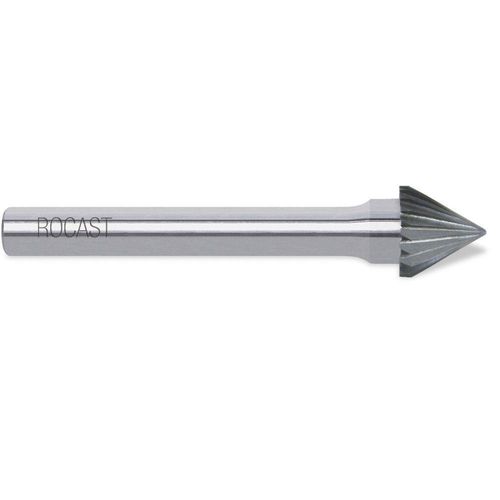 Lima Rotativa Cônica 60° com raio 8,00mm Rocast 45,0033