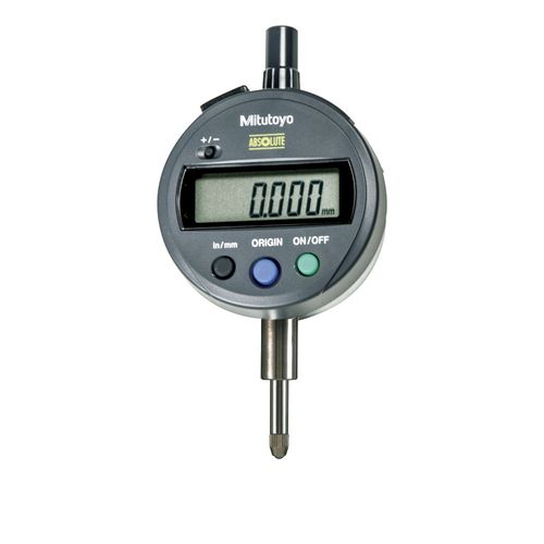 Relógio Comparador Digital ABSOLUTE ID-SX 12,7/.5" x 0,01mm/.00005" Tampa Traseira com Orelha Mitutoyo 543-791