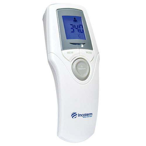 Termômetro clínico infravermelho para febre sem contato 34-43 °C +/- 0,2 °C TCI300 Incoterm 29882.00.01