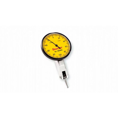 Relógio apalpador 40mm (1.9/16?) 0,8 x 0,01 mm com 2 acessórios Starrett 3909MA