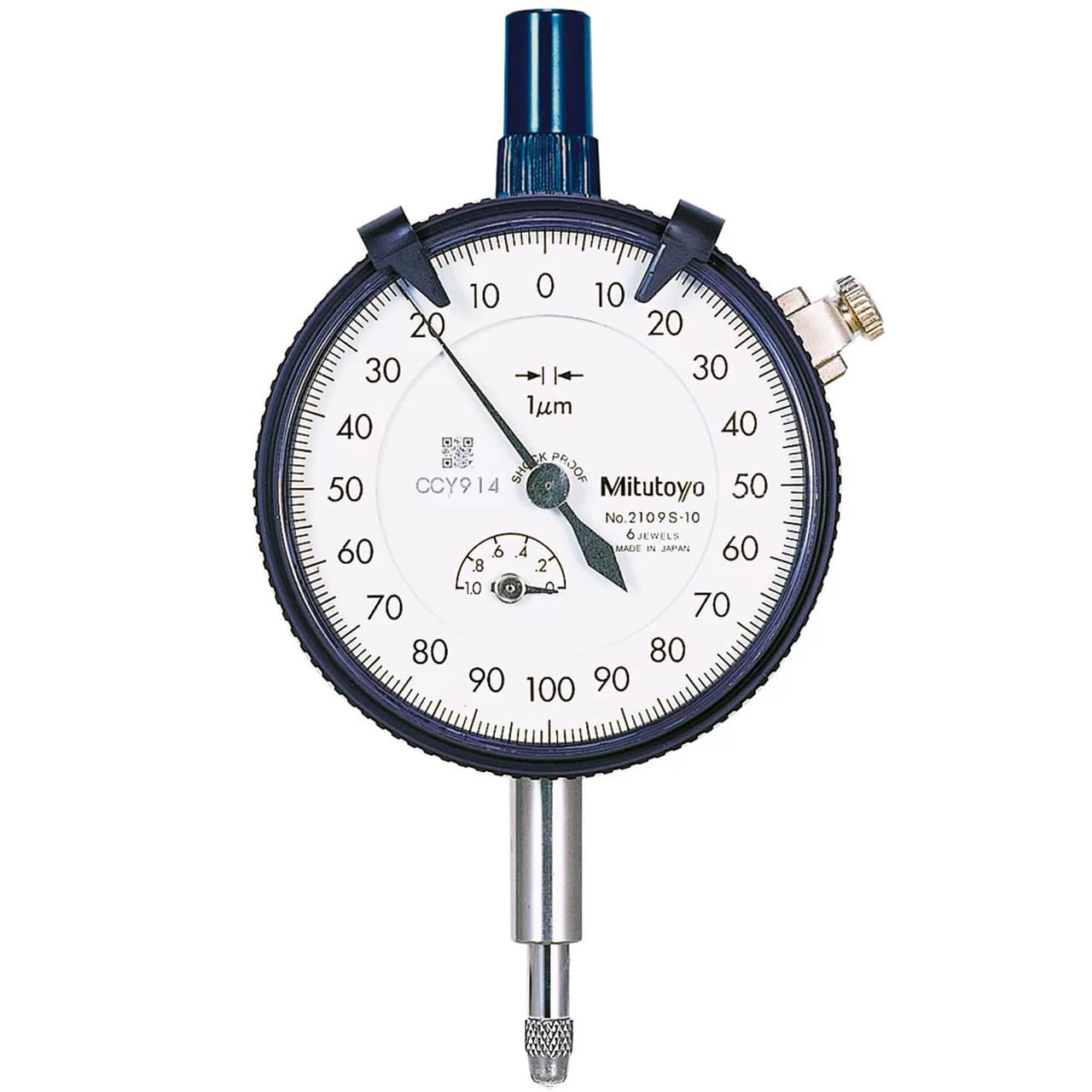 Relógio Comparador Analógico 1mm Mitutoyo 2109A-10