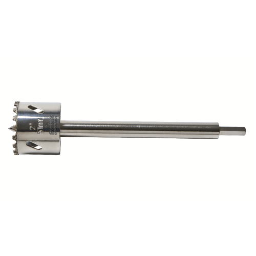 Serra Copo C/ Arestas Revestidas C/ po Diamantado 130 mm - 5.1/8", Com Haste de 150 mm (6") Starrett DE130M