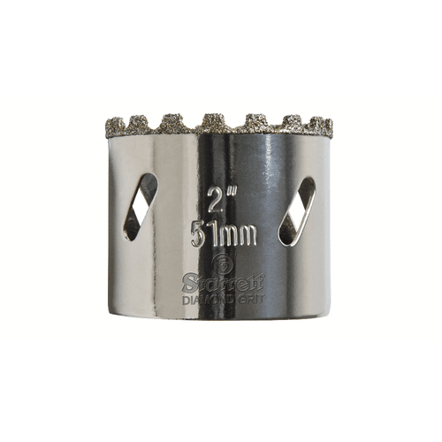 Serra Copo C/ Arestas Revestidas C/ po Diamantado, Diam. 65 mm - 2.9/16" Starrett D0296