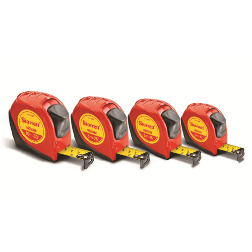Trena de Bolso Mod. Exact 10m/33' mm/pol Starrett KTX1-10ME-S