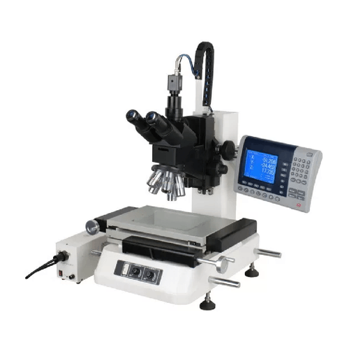 Microscópio C/ Medição Digital e Lentes de Aumento 20x-500x NOVOTEST.BR iMeas-E2010