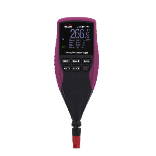 Medidor de Espessura de Revestimento de Tinta de Sonda Embutida Portátil NOVOTEST.BR CM8811FN