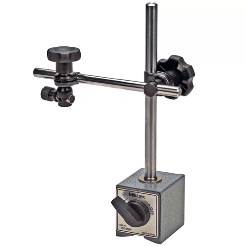 Suporte Magnético Fixo para Relógio Comparador e Apalpador Raio de Alcance 150mm Mitutoyo 7010S-10