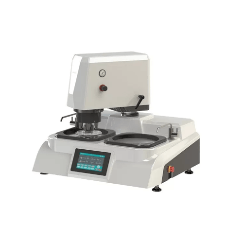 Máquina de Polimento e Retificação Metalográfica Automática 250mm Disco Duplo Velocidade Contínua NOVOTEST.BR HMP-2A