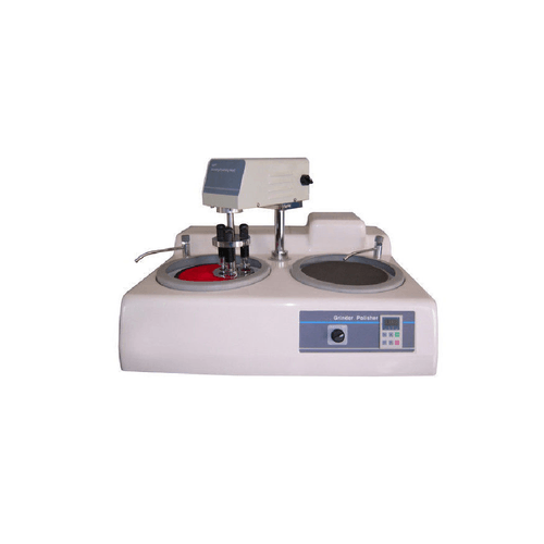 Máquina de Polimento e Retificação Metalográfica Velocidade Contínua 50-1000 rpm Disco Duplo NOVOTEST.BR iGrind-828