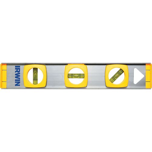 Nível de Alumínio Alta Resistência 3 Bolhas Vertical Horizontal 45° 305 mm/12´´ IRWIN 1884610