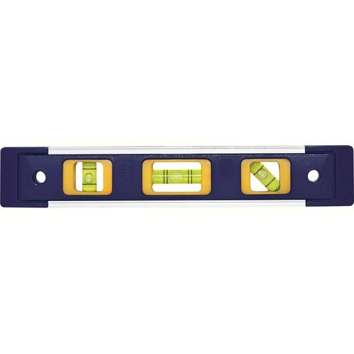 Nível Torpedo Profissional Base Magnética 3 Bolhas Vertical Horizontal 228 mm /9´´ Altura 40mm IRWIN 1884617