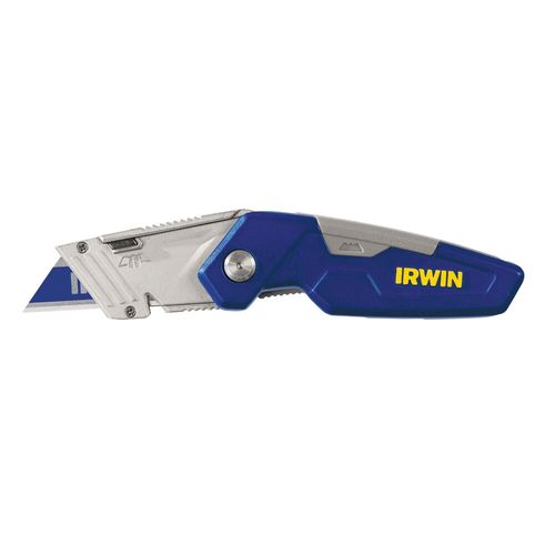 Estilete Trapezoidal Dobrável Bladelock com 1 Lâmina Bimetálica Fk150 IRWIN 1903192