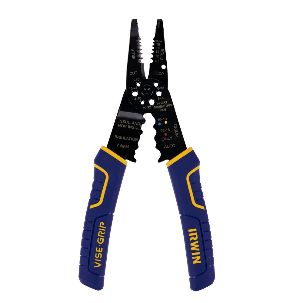 Alicate Eletricista Descascador Multiuso para Fios e Cabos 8´´ Vise-Grip IRWIN 2078309