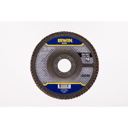 Discos Flap Fibra Alto Desempenho Con 4-1/2´´ X 7/8´´ Z40 IRWIN IW4040FZ