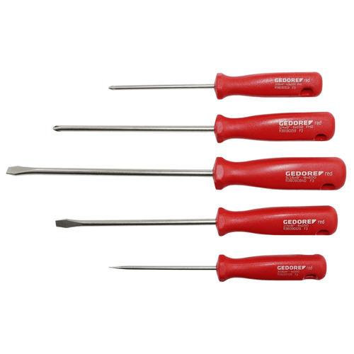 Jogo de Chave de Fenda com 5 Peças 3365101 Gedore-Red R38001005