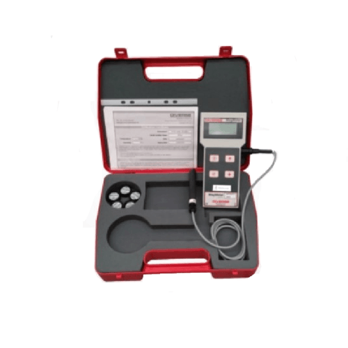 Medidor de Ferrite Portátil 0-115FN/0,1FN Sonda P10AC Diâm. 10mm 5 Padrões de Calib. NOVOTEST.BR FM-DT-MF300FM+P10AC