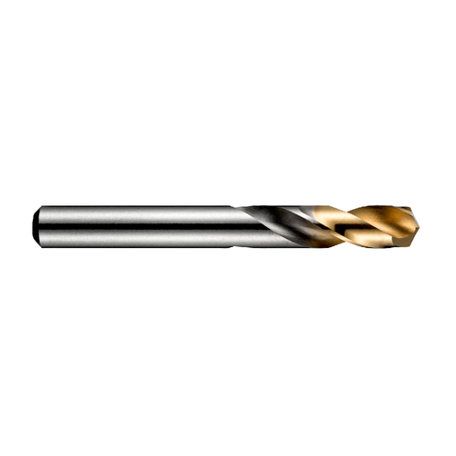 Broca Curta HSS Ponta revestida com Titânio Diâm 1/2'' TINA022 Dormer A0221/2