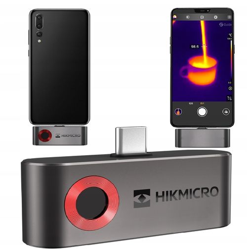 Câmera Termográfica -20°C A 350°C para Celular Android Resolução térmica: 160×120 HIKMICRO MINI1