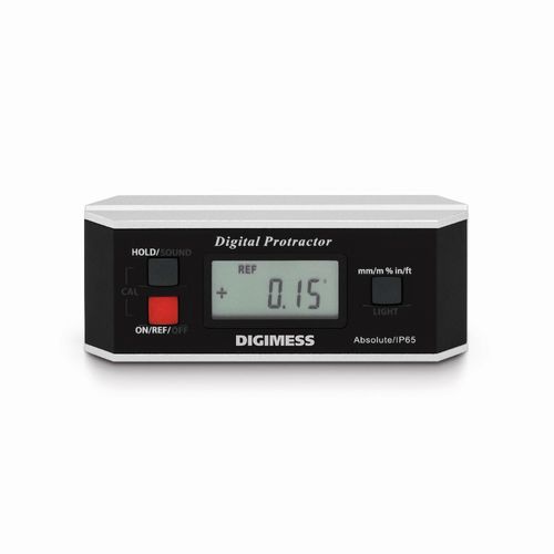 Medidor de Inclinação Digital magnético Capacidade de 360º (4x90º) IP65 Resolução de 0,05º Digimess 272.300-NEW