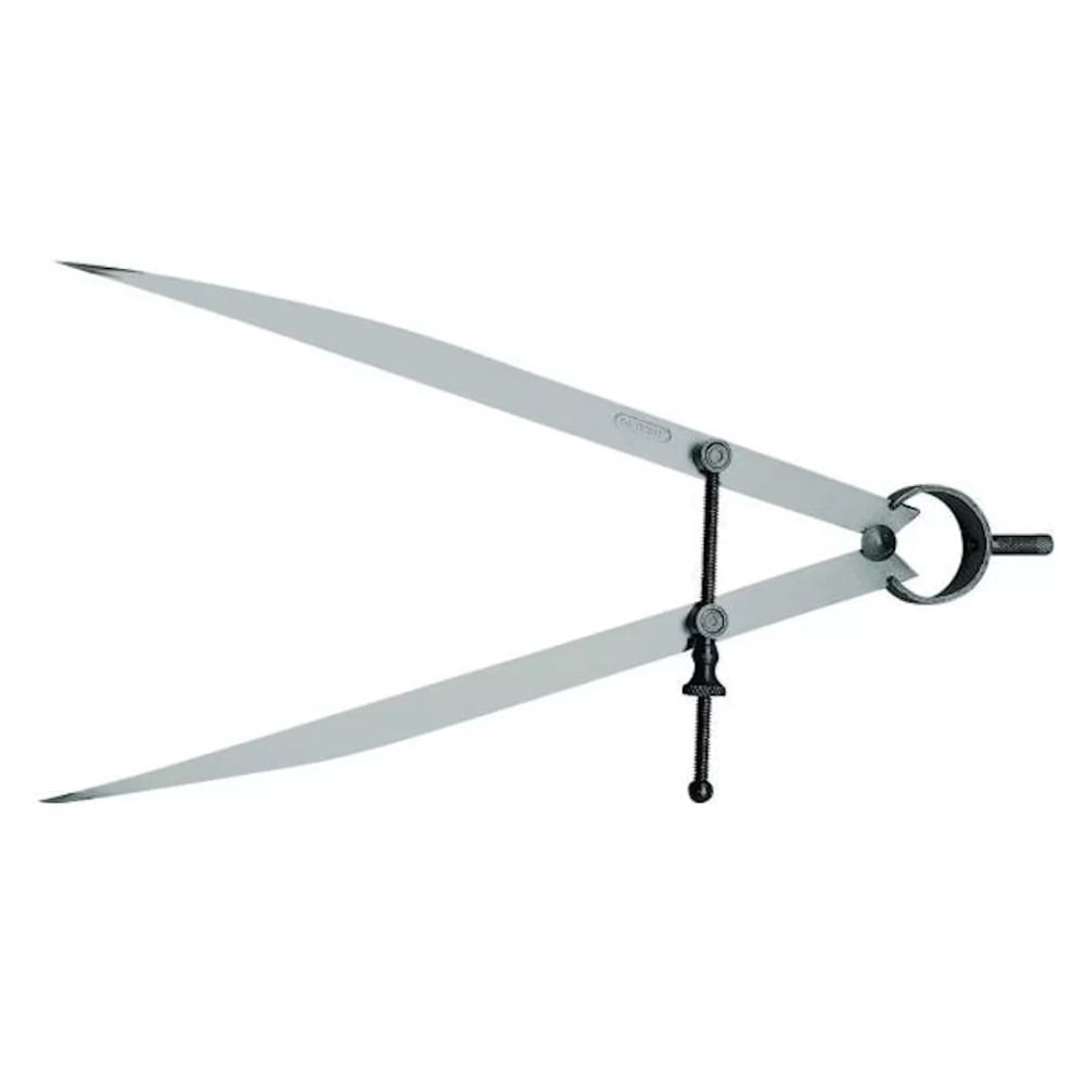 Compasso 250mm de ponta aço especial mola de regulagem hastes lixadas ...