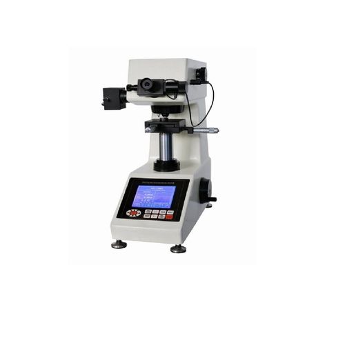 Microdurômetro Vickers digital torre manual 10gf, 25gf, 50gf, 100gf, 200gf, 300gf, 500gf, 1000gf impressora térmica Novotest.br IVICK-453H