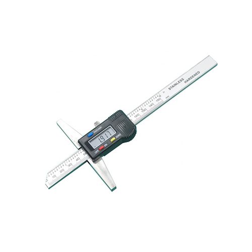 Paquímetro de profundidade digital S/ Gancho 150mm/6” Resolução 0,01 mm/0,0005” Novotest.br DG-110