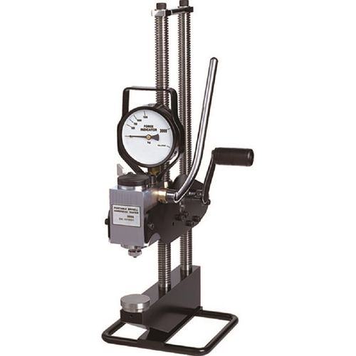 Durômetro hidráulico analógico Brinell 30-650HBW 3000kgf Novotest.br BRHT-3000