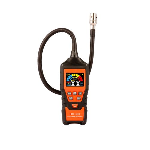 Detector de gás portátil Sensibilidade: 50ppm Zero automático Victor-Ruoshui 822D