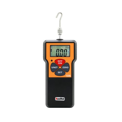 Dinamômetro digital 10N Resolução 0,01N / 0,001kg / 0,001Lbs Victor-Ruoshui 10N