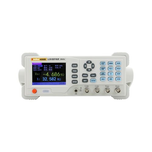 Medidor de LCR de bancada 10KHz Tela 3,5'' TFT 5 dígitos Victor-Ruoshui 4090B