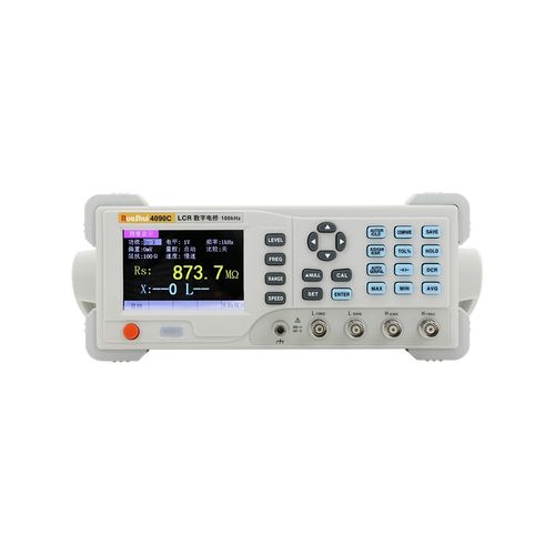 Medidor de LCR de bancada 10KHz Tela 3,5'' TFT 5 dígitos Victor-Ruoshui 4090C