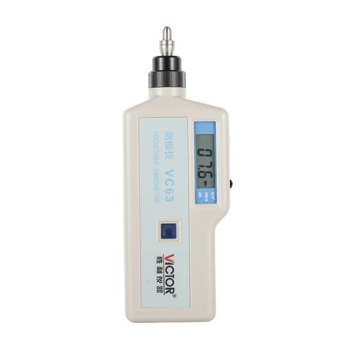Medidor de vibração digital RMS 0~199,9 mm/s Victor-Ruoshui 63