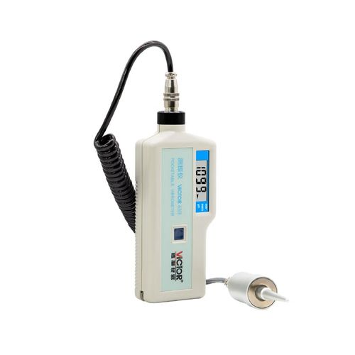 Medidor de vibração digital RMS 0.1~199.9m/s² Victor-Ruoshui 65B