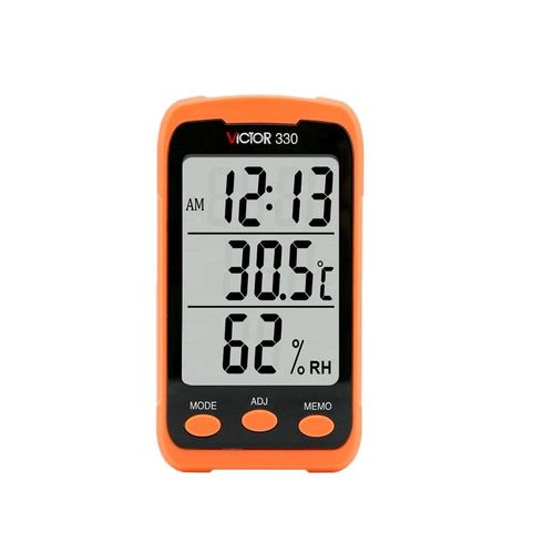 Termo-higrômetro digital 0-50°C Res. 0,1°C Victor-Ruoshui 330