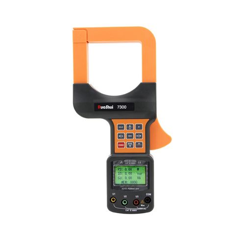 Testador de energia trifásico de calibre grande 1200A Victor-Ruoshui 7300