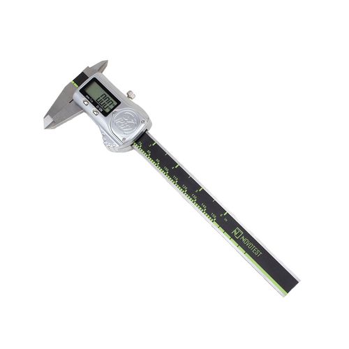 Paquímetro Digital IP67 Capacidade 0 a 150mm/6" 0,01mm/0,0005" Exatidão 0,02mm NOVOTEST.BR DC-170