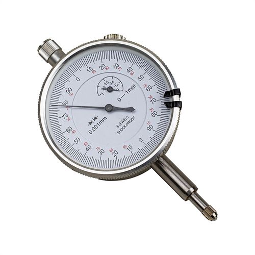 Relógio Comparador analógico Capacidade 0-1mm Resolução 0,001mm Novotest.br DI-213