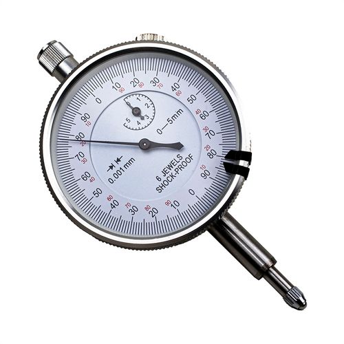 Relógio Comparador analógico Capacidade 0-5mm Resolução 0,001mm Novotest.br DI-216