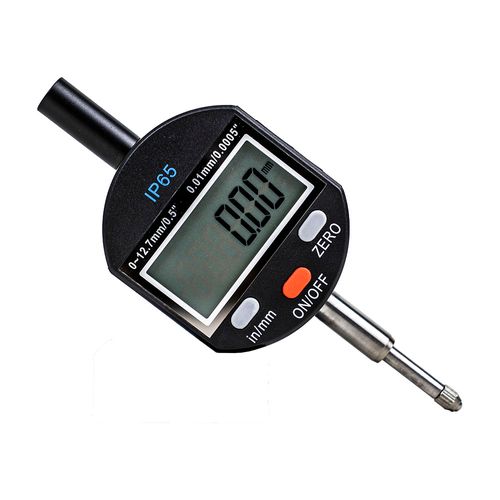 Relógio Comparador Digital ABS/PRESET  0-12,7 mm/1" Resolução 0,01mm/0.0005" IP65 NOVOTEST.BR EDI-321