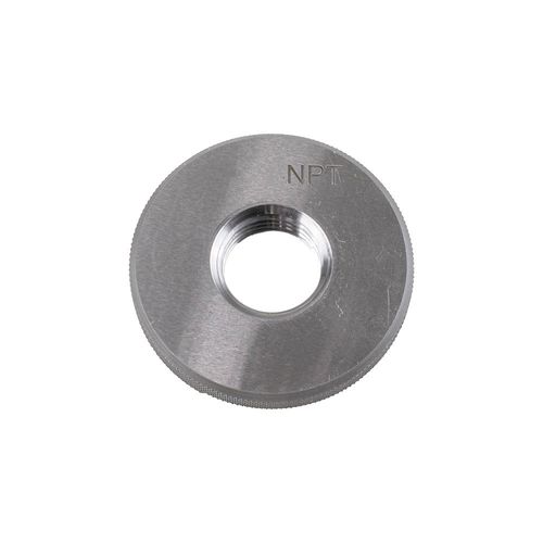 Calibrador De Rosca Tipo Anel Passa E Não Passa Rosca Standard Americana Novotest.Br Nv-Apnp 1/4 Npt