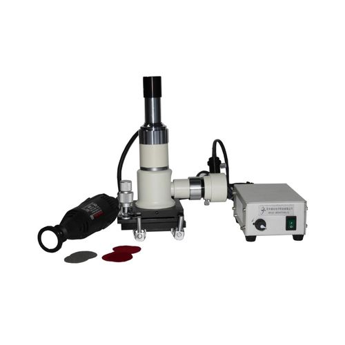 Microscópio Metalúrgico Digital Monocular Portátil Ampliação de 100x a 500x C/ Suporte Magnético Impressor NOVOTEST.BR BXJ-400