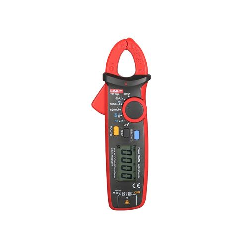 Mini alicate amperímetro 60A Funções VFC NCV True RMS Novotest.br UT211B